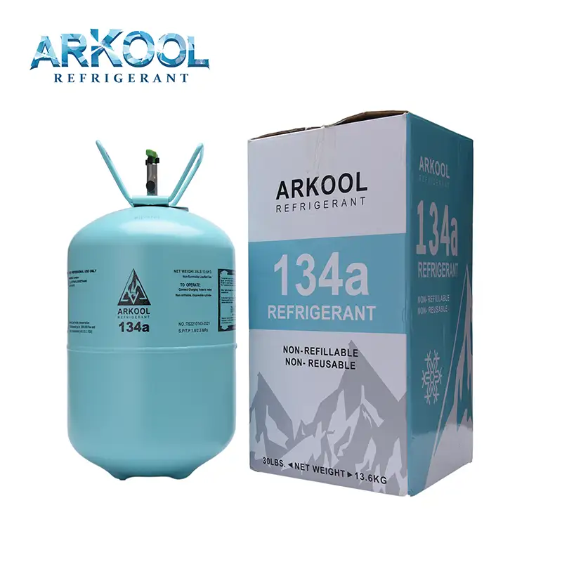 Car AC system refrigerant r134 gas 1
