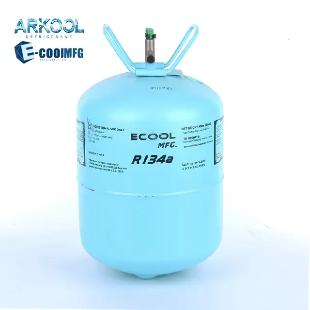 30lb 13.6kg refrigerant gas r134a high purity gas r134 with cheap price 1