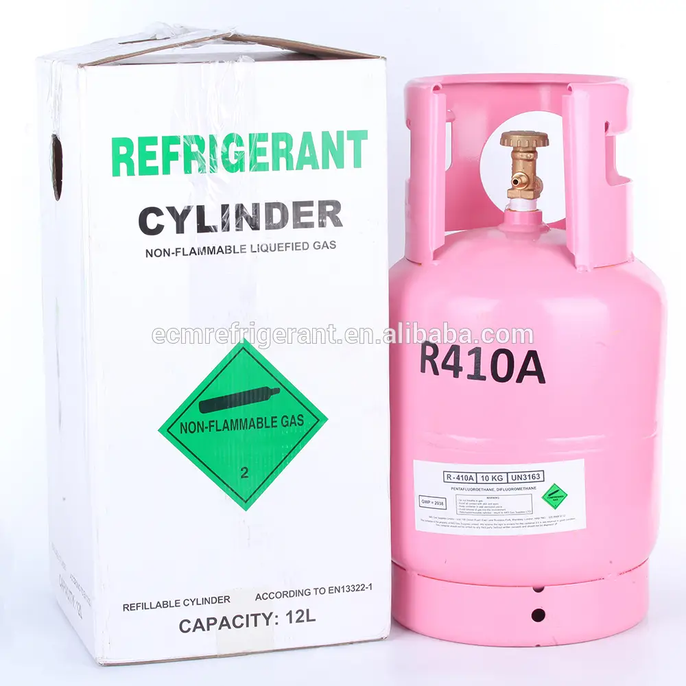R 410 a refrigerant gas 10kg CE certfiticate for EU country 1
