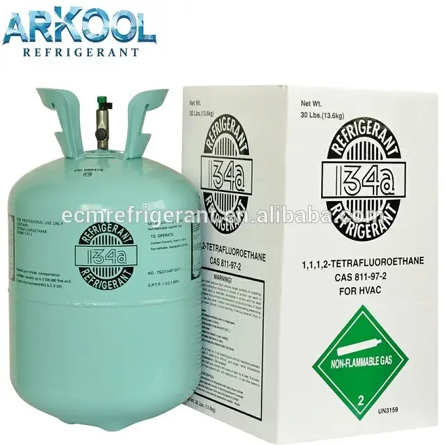 F-GAS Quota 12L refillable cylinderrefrigerant gas r134a r134 134a AC gas 1