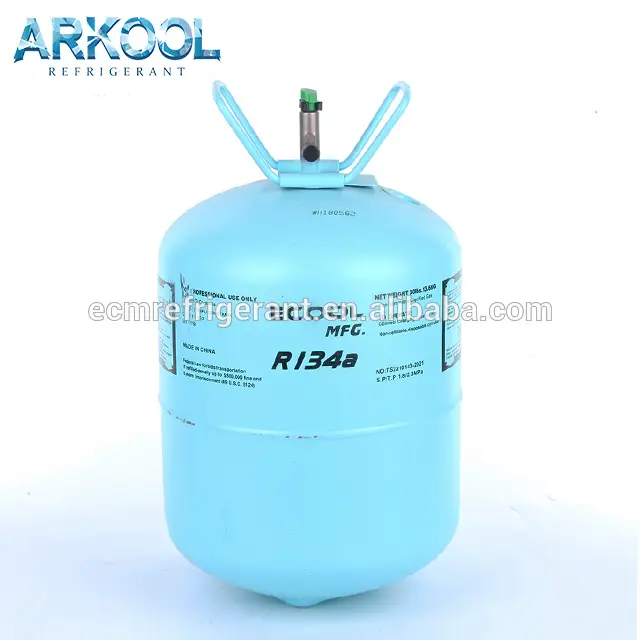 Chemical refrigerant gas 13.6kg r134a 1