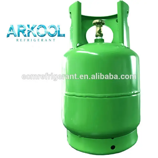 car air conditioner use 10kg Refrigerant gas R1234yf CE refillable cylinder 1