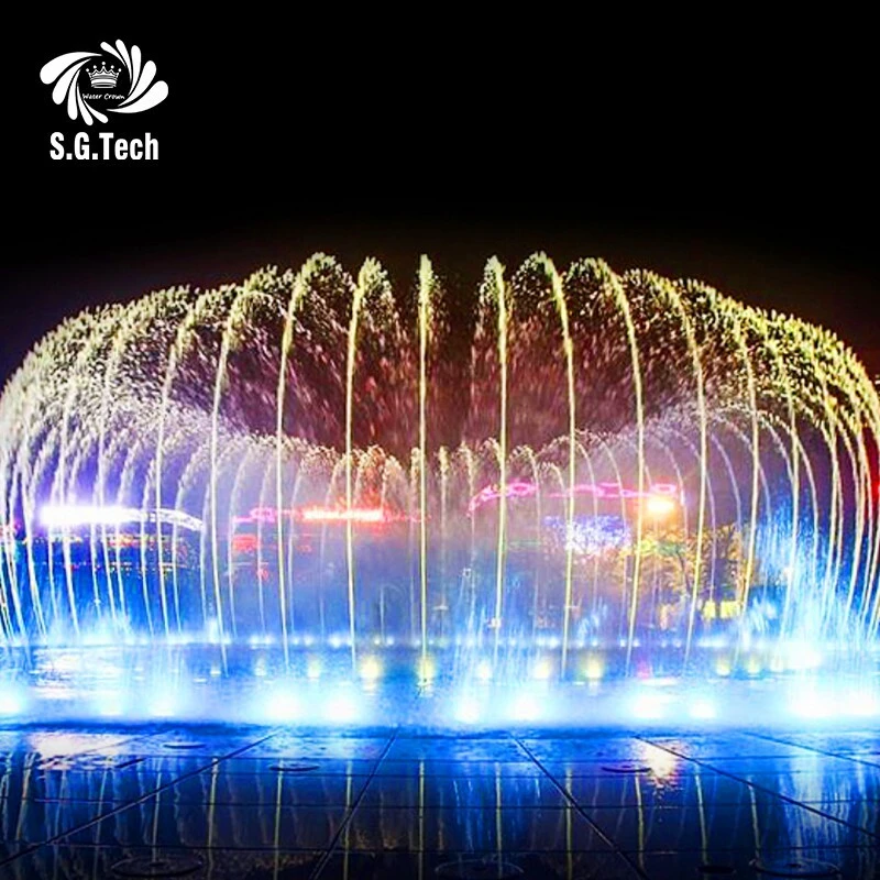 Dry Deck Fountain with Stainless Steel for Outdoor Decoration  -Water Feature, Landscape Design 1