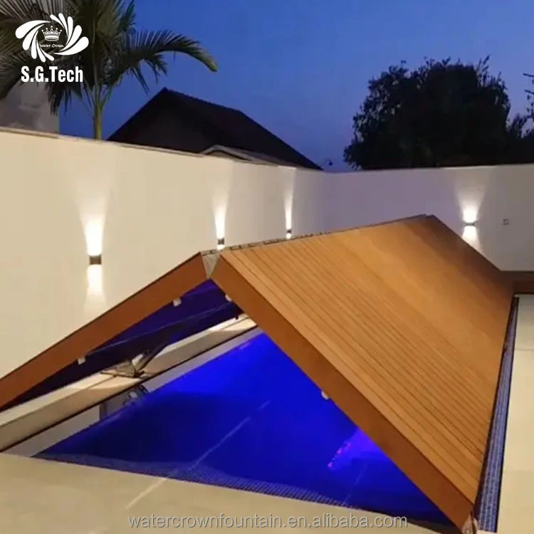 Easy Install Folding Pool Cover For Inground & Above Ground Pools 1