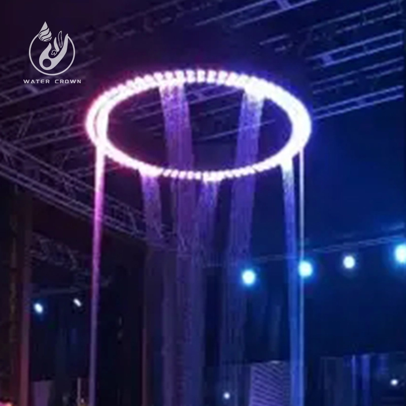 Smart Digital Water Curtain na may RGB LED Lights & Music Sync 1