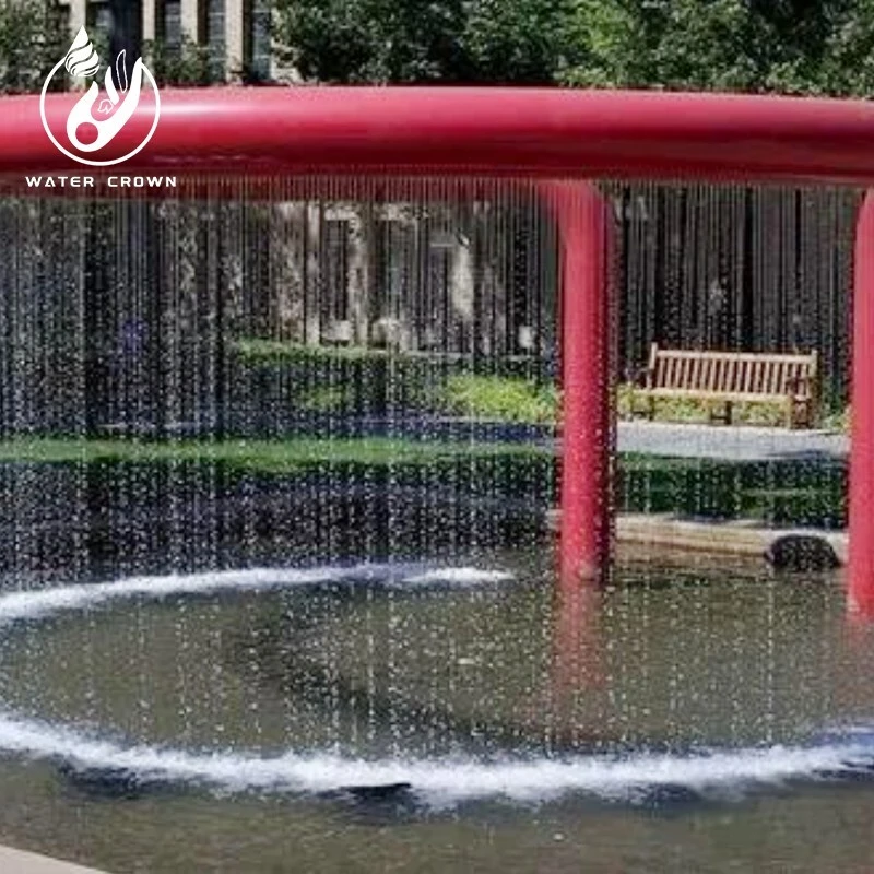Cortina de agua lluviosa con sistema de simulación de clima inteligente 1