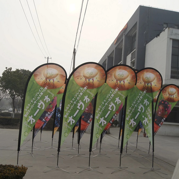 Promotion de plumes promotionnelles sur mesure Bannière publicitaire en vente en vente en vente en gros 1