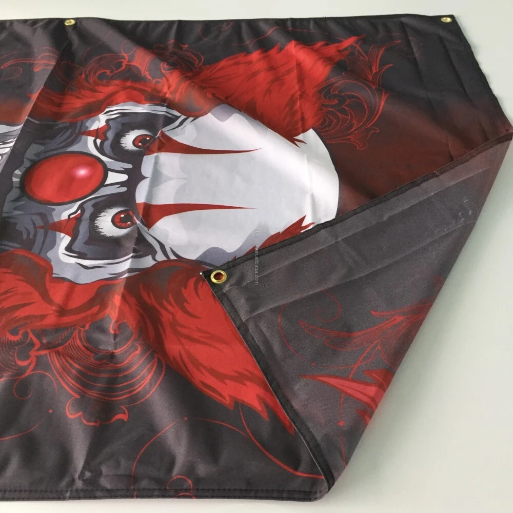 LARGE OEM Graphic Fabric Backdrop Banner Printing للأحداث الخارجية 1