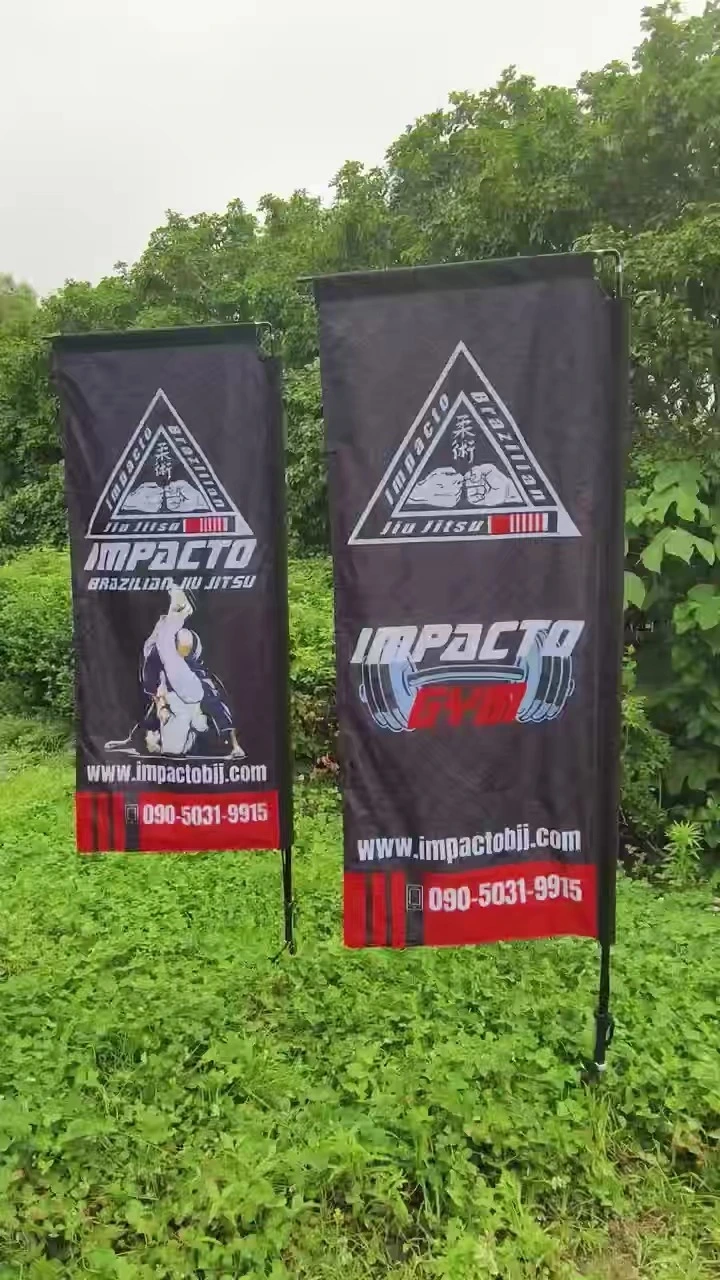 Custom Windproof Beach Flag Suppliers for Promotional Events 1