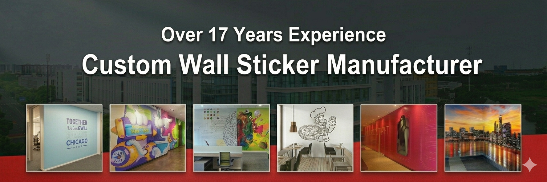 Liyuan Digital specialized in banner, sticker for 17 Years