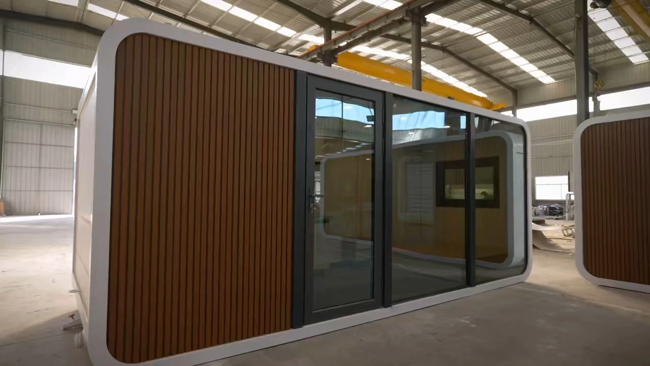 Polaris|20FT Container Apple cabin Homes 100% Recycled Steel Prefab Cabins Eco-Friendly & Customizable Tiny House Solutions 1