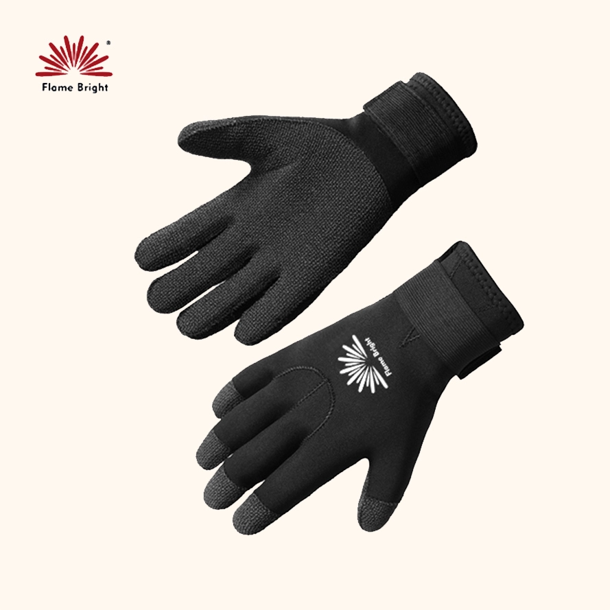 Gants d'hiver en néoprène d'hiver imperméables pour plongée plongée sur la plongée en apnée surf 1