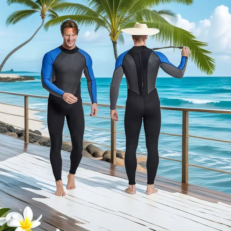 Flame Bright Neoprene Swimming Suit Company 2