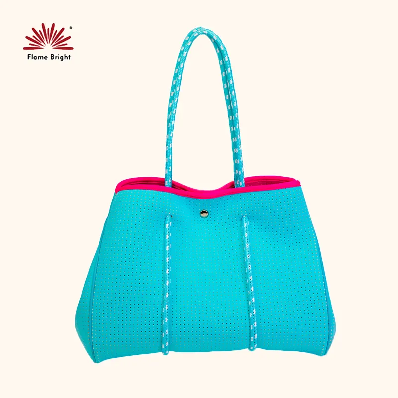 Large Neoprene Beach Bag by Flame Bright 4
