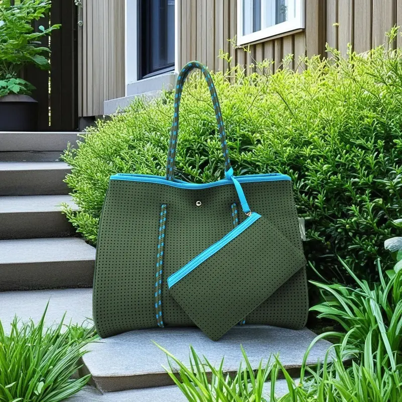 Large Neoprene Beach Bag by Flame Bright 5