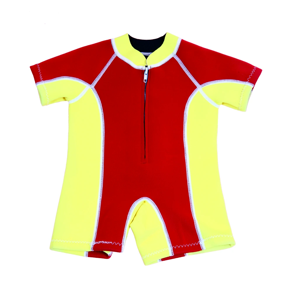3 mm Neopren Shorty Surf -Neoprenanzug für Kinder mit Reißverschluss vorne 1
