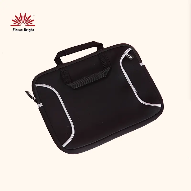 Flame Bright Neoprene Laptop Sleeve with Handle China Company 2