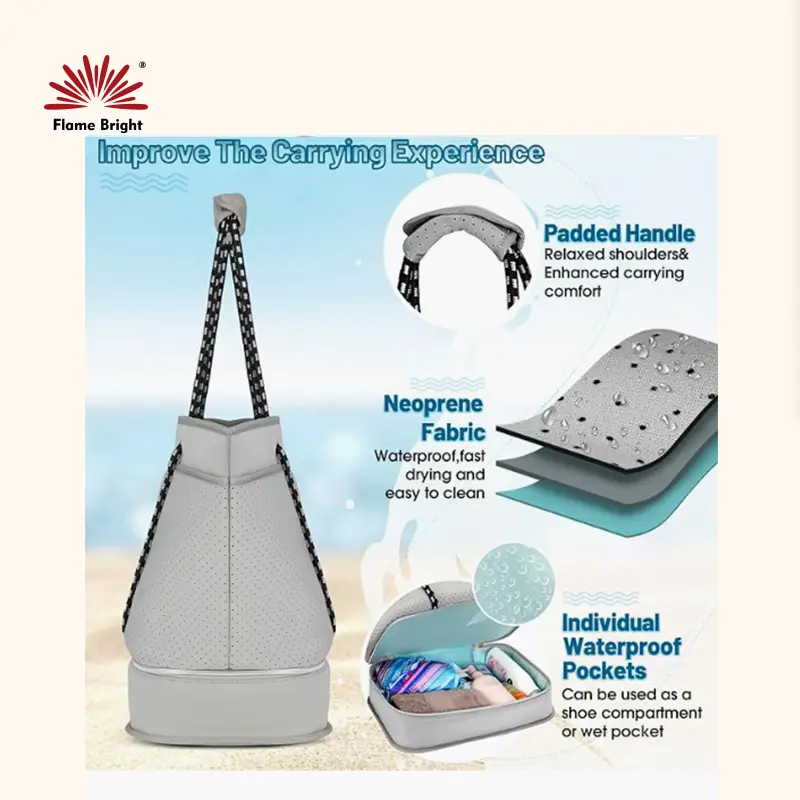 Beach Bag Neoprene Beach Bag Tote Suppliers 4