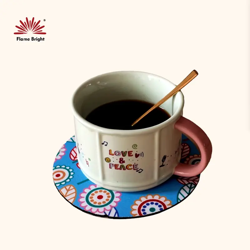 Flame Bright Neoprene Mat for Gaming Table Supply 5