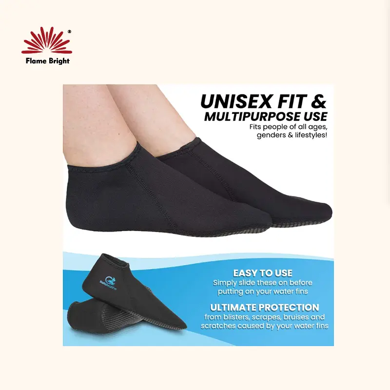 Neoprene Supplier the Specific Price Needs to Be Calculated Based on the Thickness of the Material and the Type of Fabric Laminated on the Surface. Neoprene Boots &Shoes Wholesale - Flame Bright 3