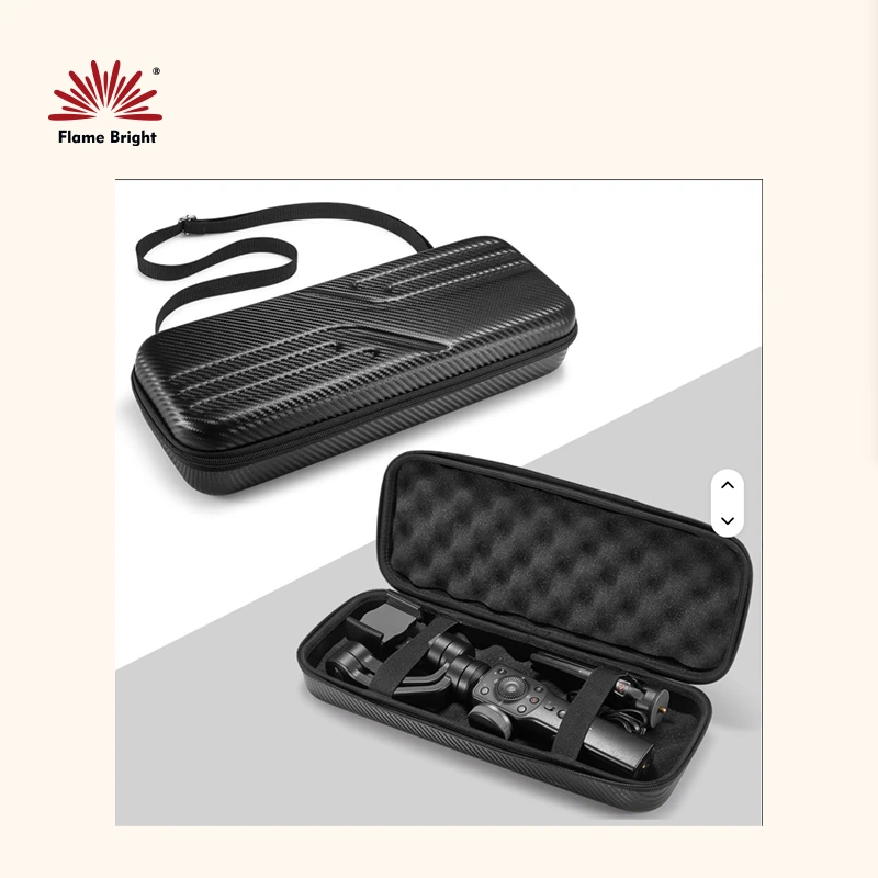 Custom High Quality EVA Camera Stabilizer Box Case with Carbon Fiber Texture Waterproof Foam Padding Shockproof Design 1