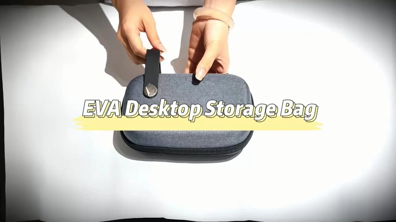 Custom Portable Protection Shockproof Hard EVA Case for External Battery Cell Phone GPS Hard Drive USB Charging Cable 1