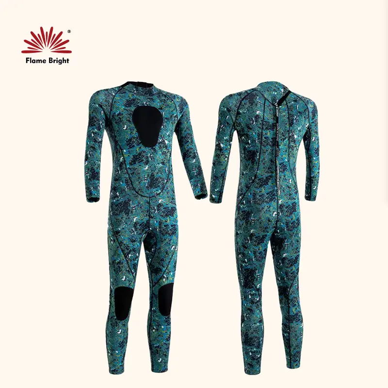 Wade Fishing Equipment Neoprene Wetsuit Wholesale - Flame Bright 6