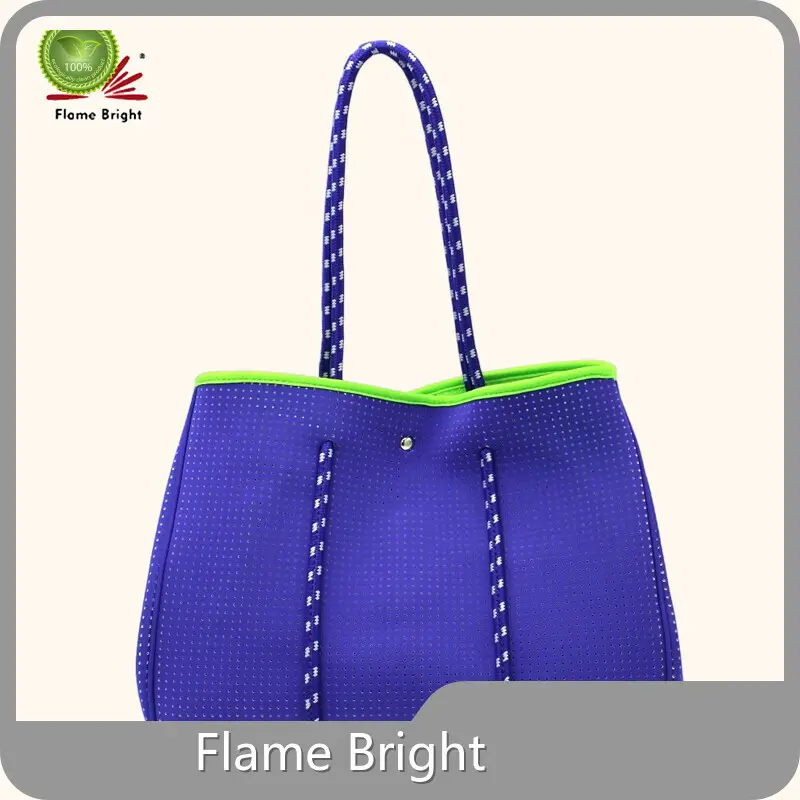 Large Neoprene Beach Bag by Flame Bright 1