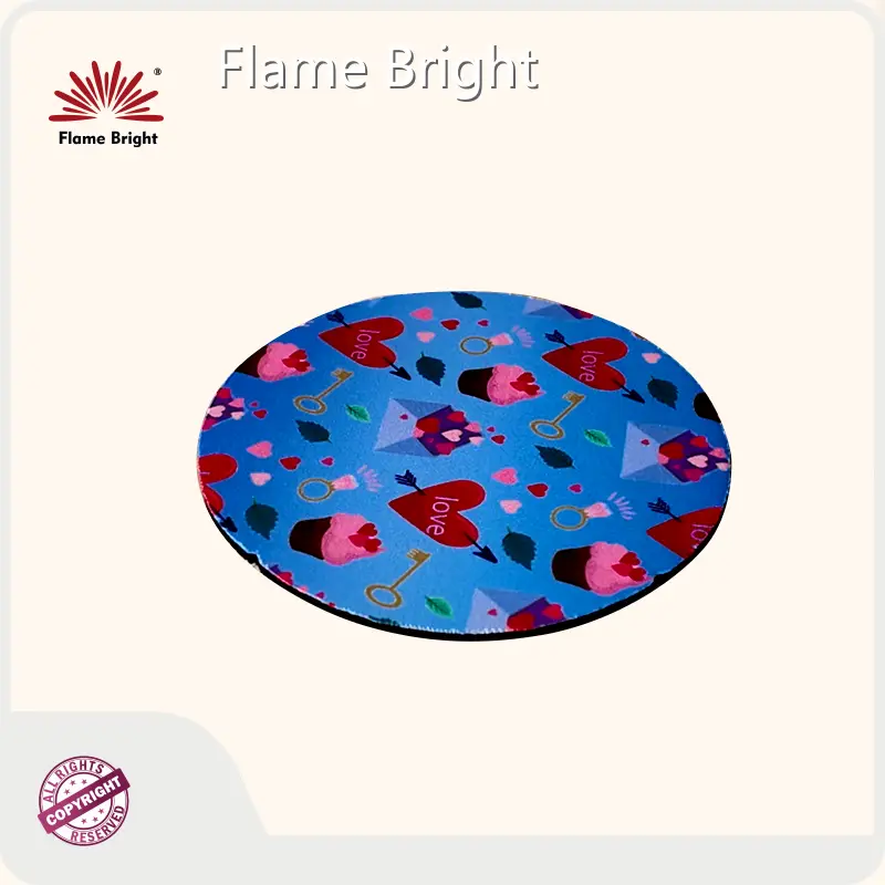 Flame Bright Neoprene Mat for Gaming Table Supply 1