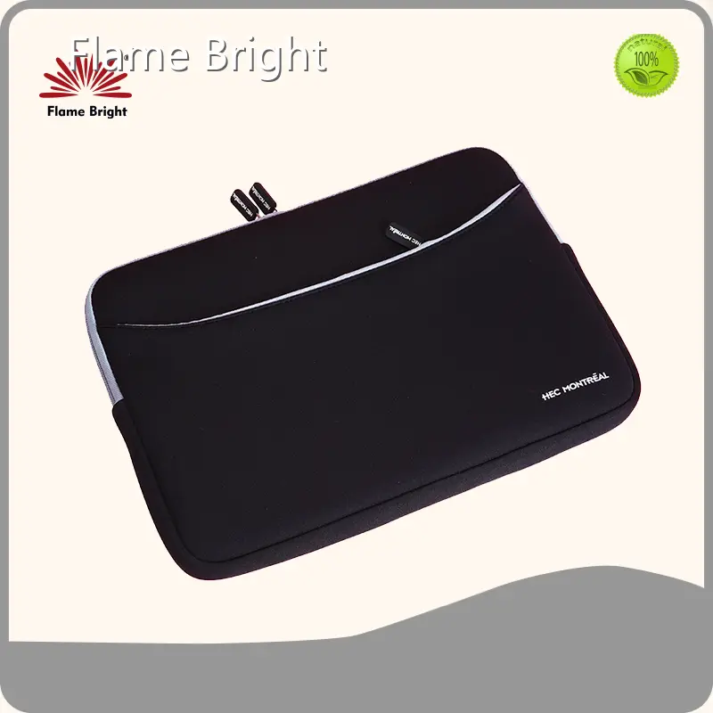 Flame Bright Neoprene Laptop Bag with Handle Factory 1