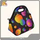 Flame Bright Black Neoprene Lunch Bag Company 1