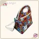 Video showing the practical use of the heat transfer neoprene lunch bag, including adjusting the strap and placing a bottle in the side compartment.