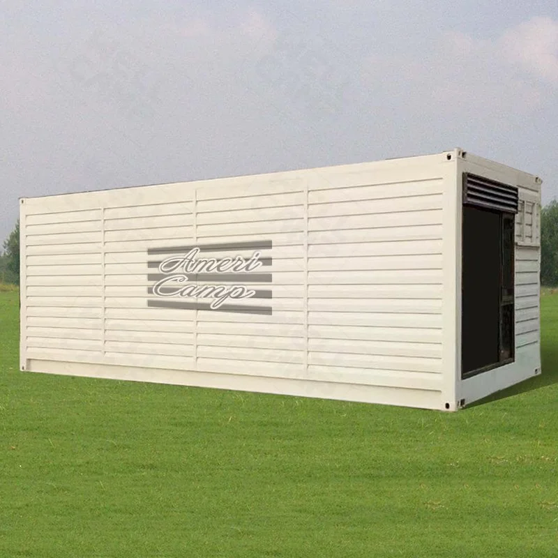 Shipping Container House For Sale Fireproof Sandwich Panel Modified Shipping Container Prefabricated Resort  -S01 1