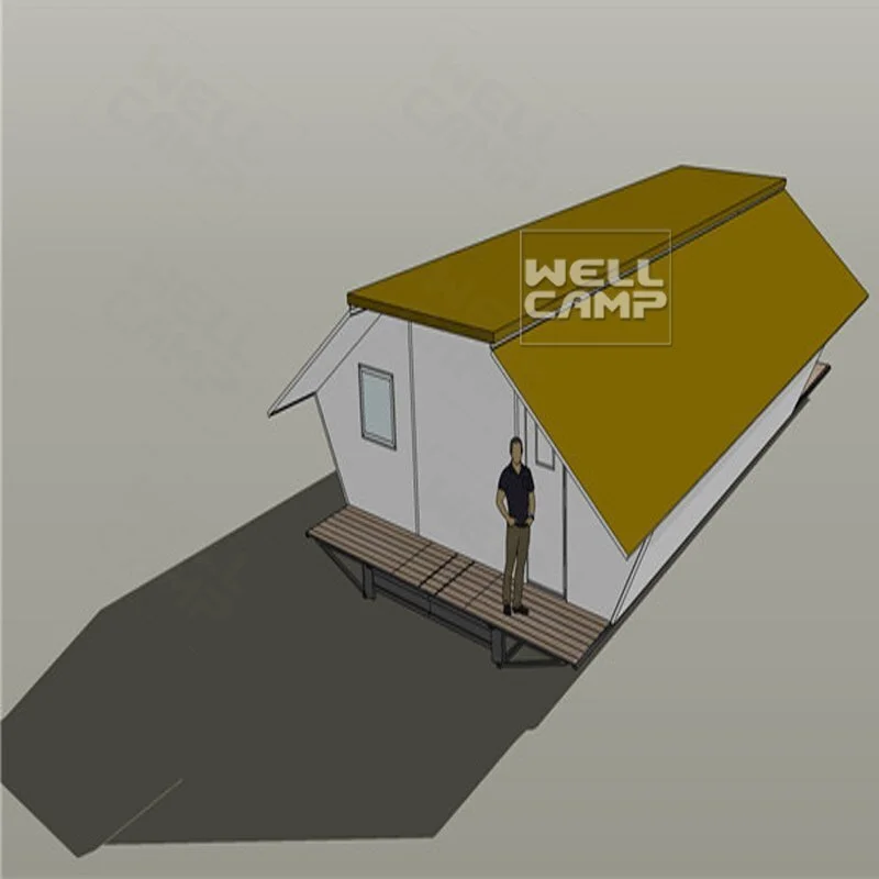 40' Expandable Container House Temporary House for Office & Wedding Room Modular House Plans With Prices- E-02 1