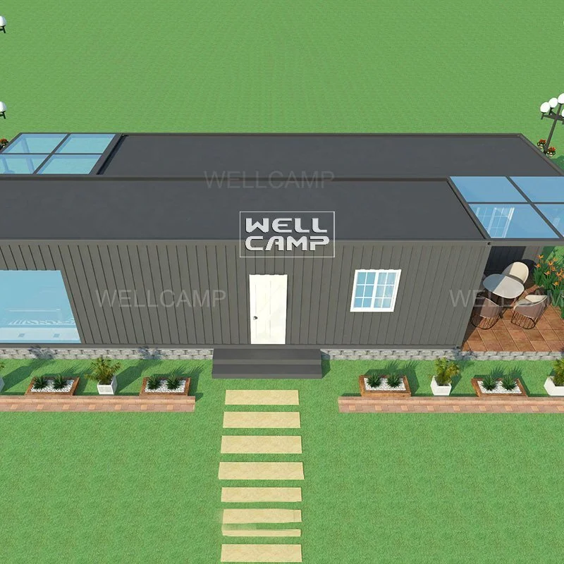 Prefab Detachable Container Villa House Family Hotel with Three Bedrooms Modern Container House  Quality Manufactured Homes -V06 1
