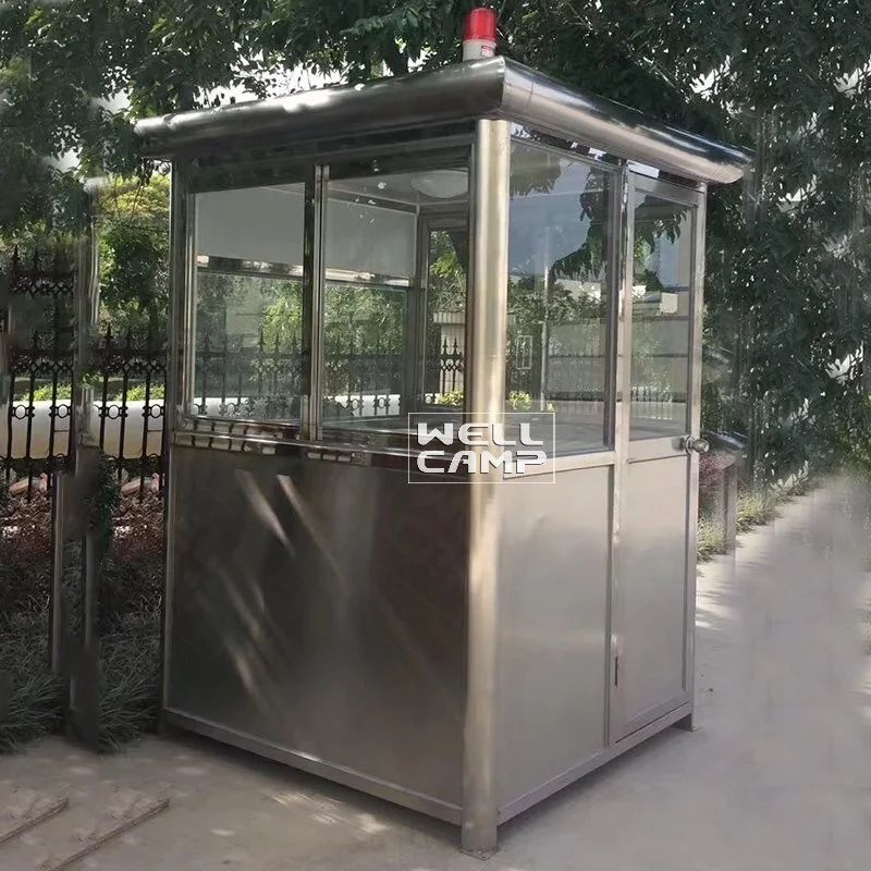40ft Mobile Stainless Steel Shipping Prefab Container Security Room Small Modular Rooms For Sale  Modular Home Price List -R01 1