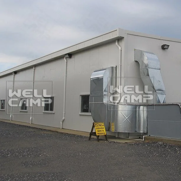 Large-Span Panel Prefab Light Steel Structure Workshop Frame & Warehouse Prefabricated Construction For Storage Room -W03 1