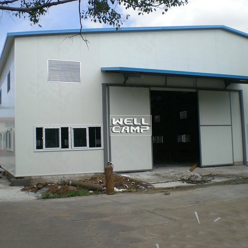 Pre-Engineered Two Floor Light Steel Structure Warehouse for Storage Steel  And Panel Workshop -W05 1