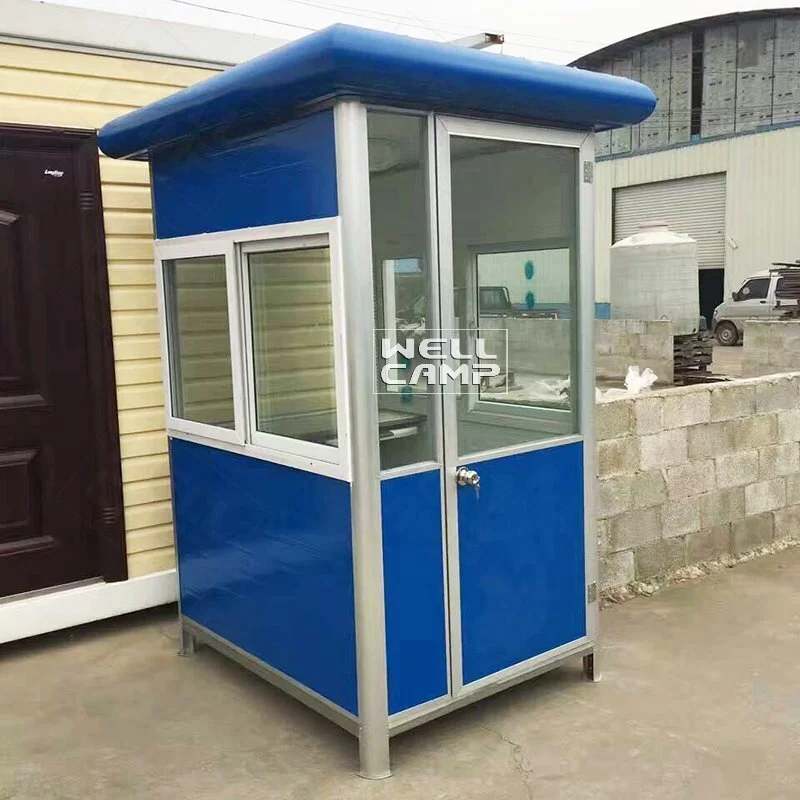 Light Steel 40 Feet Shipping Prefab Guard Room Sentry Container Box New Mobile Security Room Prices -R02 1