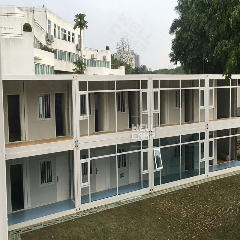 Luxury Accommodation Portable Box Structure Flat Pack Container House Manufactured Home Dealers -F21 1
