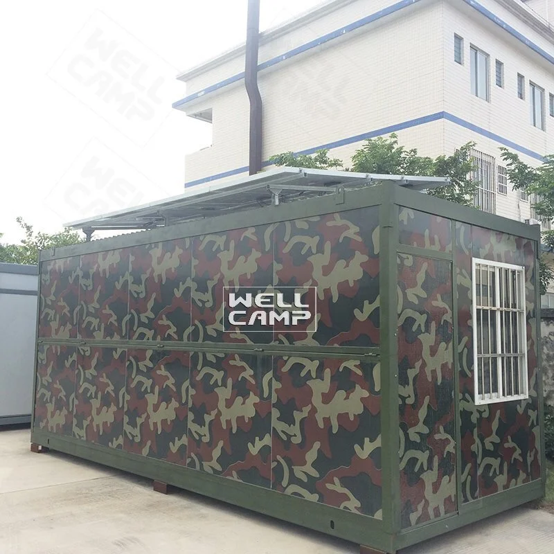 Folding Container House with Easy Housing Electrical System & Solar Panel Brand new mobile homes -F06 1