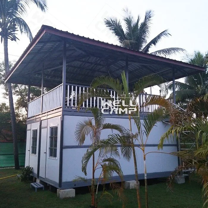 Prefabricated Two Floors Folding  Resort Container House Villa  Prefab Modern Farmhouse and Prefab Guest House -V11 1