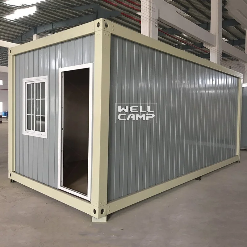china Wellcamp 50mm IEPS Fireproof Sandwich Panel Detachable Container House Modern Prefab Home Kits -D01 1