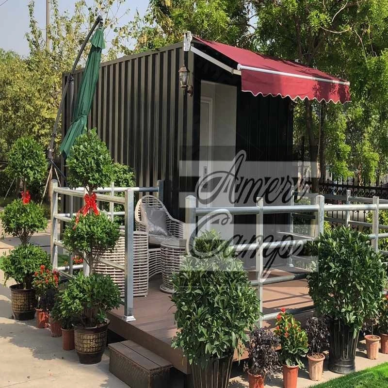 New Design Prefabricated Shipping Container Villa for Store & Shop Houses Built From Shipping Containers -S06 1