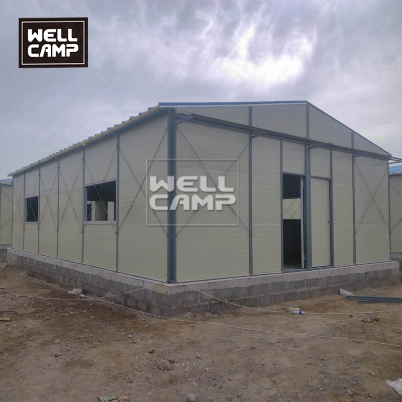 Low Cost Temporary K Type Building Mobile Homes for Prefab Labor Camp Factory Workshop 1