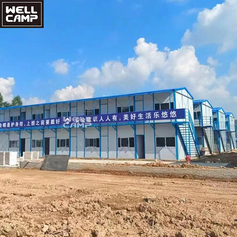WELLCAMP low cost Temporary house Building Prefab Labor Camp K houses Prefabricated Mobile Home 1