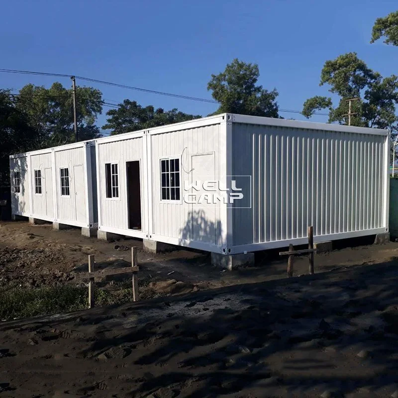 Container Villa Fireproof Detachable Container House for Red Cross Office Custom Manufactured  Homes -D04 1