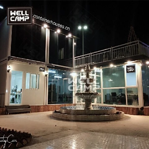 wellcamp flat pack container villa mobile container office two floors modular house living container villa 1