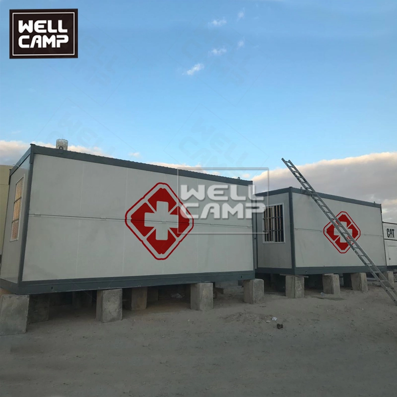 China Prefab Folding Container Hospital Easy-Install Container Hospital 1