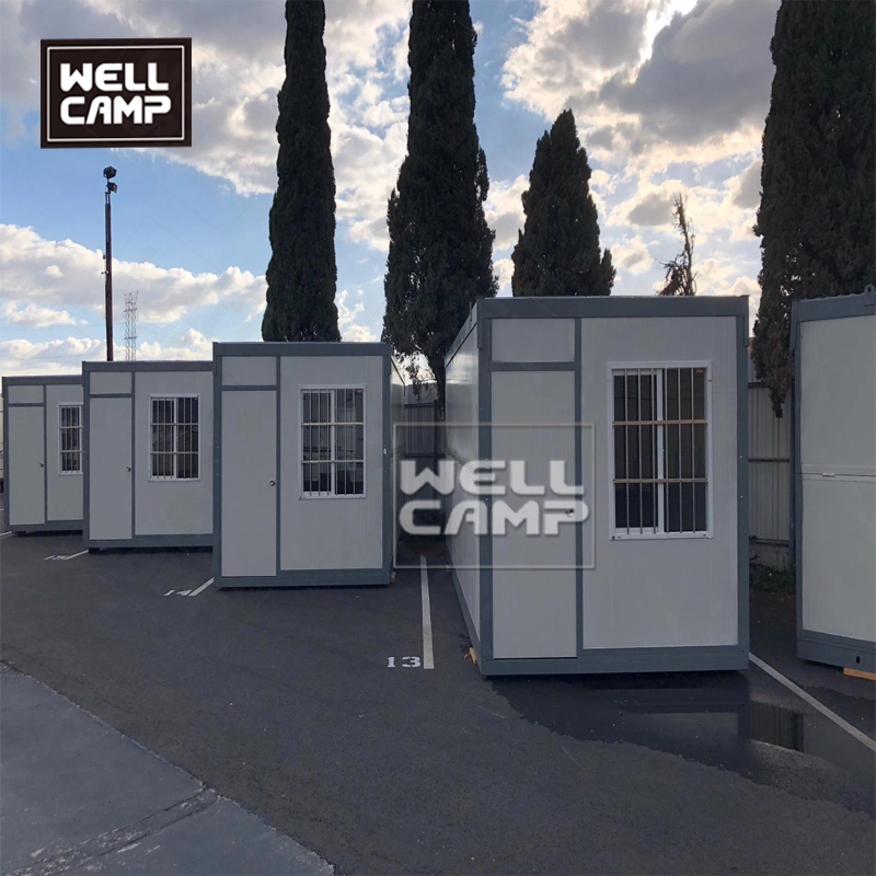 Folding container house in prefab houses folding box for security room pull-down container house in Wellcamp 1